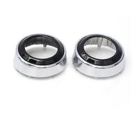 DZSQTGJKIO Pour Mitsubishi Pour Outlander 2010 2011 2012 Voiture ABS Chrome Pare-chocs Avant Feux Antibrouillard Lampe Couverture Cadre Coque Capot Anti-Brouillard