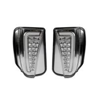 DZSQWETYU 1 Jeu De Feux Antibrouillard Avant À LED DRL Jour Clignotants Jaunes Pour Toyota Pour Prius ZVW30 2012-2014 Feux antibrouillard gauche et droit Phare antibrou(White set 2PC)