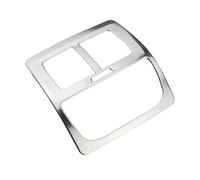 DZSQWETYU Autocollant Décoratif Autocollant Couvercle Sortie d'air Arrière en Acier Inoxydable pour BMW X3 G01 2018-2022 Garniture Ventilation Arrière Voiture Décoration Intérieur Automobile