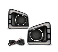 DZSQWETYU Feux De Jour À LED DRL Pour Toyota Pour Tundra 2014-2021 Clignotants Antibrouillard Feux antibrouillard gauche et droit Phare antibrou(White ellow DRL)