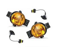 DZSQWETYU Lot de 2 feux antibrouillard avant gauche et droit pour Dodge pour Ram 1500 2500 3500 2002-2008 pour Durango 2004-2006 Feux antibrouillard gauche et droit Phare antibrou(Pair Yellow)