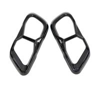 DZSQWETYU Silencieux D'Échappement pour BMW X5 X6 G05 G06 Tuyau D'échappement À Double Sortie en Acier Inoxydable avec Décoration De Buse À Pointe Embout D'echappement(Gris foncé)