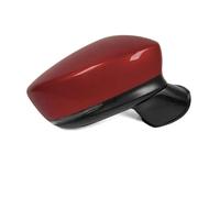 DZSUNLOHJ Rétroviseurs Extérieurs Rétroviseur Latéral Voiture, 1 Pièce, pour Mazda 3 pour Axela BN BM 2017 2018 avec Chauffage LED Pliable Électrique BSD Miroir Rétroviseur(Red-Right)