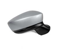 DZSUNLOHJ Rétroviseurs Extérieurs Rétroviseur Latéral Voiture, 1 Pièce, pour Mazda 3 pour Axela BN BM 2017 2018 avec Chauffage LED Pliable Électrique BSD Miroir Rétroviseur(Silver-Right)