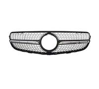 DZSYANJIASM Calandre Avant Voiture Calandre de Course Avant en Diamants, pour Mercedes Benz, Classe GLC W253 GLC200 GLC250 GLC300 X253 GlC450 2015 - 2019 Grille d'admission d'air(Noir,No Camera)