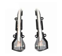 DZSYANJIASM Lampe clignotant Clignotant Dynamique À LED Pour Seat Pour Leon Pour Ibiza 2013-2018(Crystal Lens)