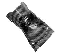 DZSYBUIGB Tank Pad Décoration Couvercle Clé Serrure Porte Allumage Carénage Accessoires Moto pour Kawasaki pour Z900 Z-900 Z 900 2017-2023 Protection Réservoir Carburant(Look de Carbone)