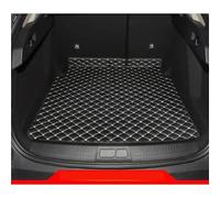 DZSYBUIGB Tapis de Coffre pour Peugeot 408 GT X 2023 2024 2025 Tapis Coffre Voiture personnalisé imperméable Anti-Rayures antidérapant Housse Protection Tapis Coffre sur Mesure(Beige Noir)