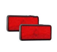 DZSYINGCHUSM freinage stroboscopique Feu Arrière 3528 SMD 12V Feu De Stop Rouge Haut/bas 24 LED Réflecteur De Marquage Latéral Universel Pour Moto Camion Fourgonnette