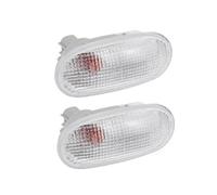 DZSYINGCHUSM freinage stroboscopique Feu de position latéral de voiture à ampoule MB-821172 clignotant latéral ambre pour Mitsubishi pour Lancer pour Mirage 1992-1995(2pcs Transparent)