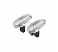 DZSYINGCHUSM rétroviseur 2x répétiteurs LED dynamiques feux de position latéraux clignotants Binker pour Subaru pour Liberty pour Forester(Dynamic Crystal)