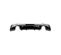 DZSYINGLONGSM Aileron de Voiture Lèvre Diffuseur Pare-Chocs Arrière avec Lumière/Pas Feu Stop Coupé/Protection Lèvre Convertible pour BMW E92/E93 328i 335i Aileron Arrière Voiture(Glossy Black-1)
