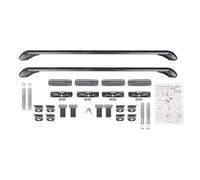 DZSYINGLONGSM Barres Transversales Universelles Verrouillables pour Toit De Voiture 100 Cm Convient Aux Berlines À 4/5 Portes sans Installation Perceuse Barres de Toit Railing