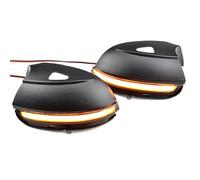 DZSYINGLONGSM Clignotant de rétroviseur Pour VW Pour Passat B7 Pour CC Pour Scirocco Pour Jetta MK6 Pour EOS Clignotant Dynamique LED Rétroviseur Latéral Indicateur Feu Clignotant(Jaune)