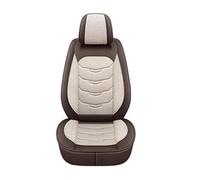 DZSYINGLONGSM Couvre Sieges Housse siège Housse De Siège Voiture pour Jaguar Tous Les Modèles pour XF F-Pace E-Pace I-Pace X-Type XE XJ XK Intérieurs Protecteurs(Beige Coffee 5 Seat)