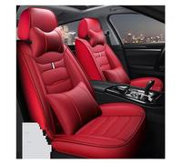 DZSYINGLONGSM Couvre Sieges Housse siège Housse De Siège Voiture pour Jaguar Tous Les Modèles pour XF pour F-Pace pour E-Pace pour I-Pace pour X-Type XE XJ XK Accessoires Intérieur(Luxury Red 5 Seat)