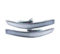 DZSYINGLONGSM Feu Stop Lot De 2 Réflecteurs De Pare-chocs Arrière À LED Lentille Transparente Pour VW Pour Transporter T6 À Partir De 2015 Feu de stop