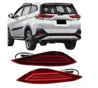 DZSYINGLONGSM Feux Antibrouillard Lot De 2 Réflecteurs De Pare-chocs Arrière Feux De Freinage Feux Antibrouillard Clignotants 3 Fonctions Pour Toyota Pour Rush 2018-2020 Phare De Voiture(Style B)