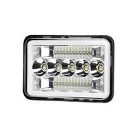 DZSYINGLONGSM freinage stroboscopique Phare avant à LED H4651 H4652 H4656 H4666 H6545 lampe de travail halo de 4 x 6 pouces pour Pontiac pour Firebird(1pc Headlight)