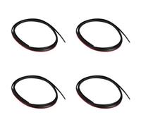 DZSYINGLONGSM Joints de Portes et fenêtres 4X Joint en Caoutchouc Évasé 538516002001 pour Toyota pour Landcruiser Série 80 FJ80 HDJ80 Joint Porte de Voiture