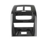DZWDY Sortie d'air Coque Compatible avec BMW pour X3 IX3 2022-2023 Accessoires Intérieurs Voiture 1pc Garniture Couvercle Panneau Ventilation Sortie d'air Arrière en Fibre Carbone ABS Qualité