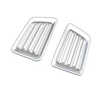 DZWDY Sortie d'air Coque Compatible avec Ford pour Ranger pour Everest pour Endeavour 2015+ Tableau De Bord Climatisation Sortie D'aération Garniture Cadre Décoratif Accessoires 2 Pièces