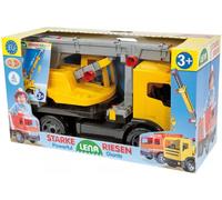 Lena Véhicule miniature SM02176 – Camion bras télescopique Jaune/Noir