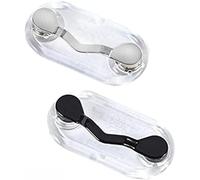 Dzxin Magnetic Glasses Holder, 2 PCS Glasses Holder Spectacle Holder Magnetic Clips for Glasses Sunglasses Reading Glasses Earphones ID Card ID Badge Holder