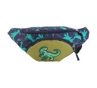 Dzxin Sac Banane Enfant, Joli Sac Banane Dinosaure, Sac de Poitrine pour Enfants Enfants Grils Garçons Course Randonnée Voyage Sports(Vert Kaki)