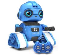 Dzxlin Jouets Robot pour Garçons et Filles, Robot Rechargeable avec Télécommande pour Enfants de 3 à 9 ans, Détection de Gestes, Projection de Lumière, Mouvements de Danse et Musique - Jouet Robot
