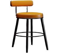 DZYHFCO Chaises de bar légères de luxe pour petit déjeuner, cuisine, bar, supermarché, thé, restaurant, hôtel, tabouret de bar (blanc)