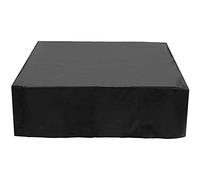 DZYP Spa Couverture, Bain De Bain Remous Remous à Couverture Couverture Souple, 100% UV, Poussière, Protection Contre La Chaleur Et Le Froid Couverture Souple. (220 x 220 x 85 cm,Noir)