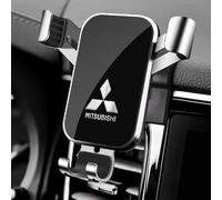 DZYYDS Support Telephone Voiture pour Mitsubishi L200 Double Cab,Alliage D'aluminium ABS Bouche D'aération 360° Rotation Porte Téléphone Libération d'un Bouton Auto Accessoires,B