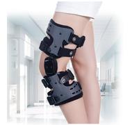 DZZTHSH Attelle Fixation réglable pour l'articulation du Genou, attelle de Protection du Genou à Clipser, Support de Fixation après Une Chirurgie pour Fracture du Genou, Confortable et Respirant