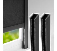 DZZTHSH Bandes de blocage de la lumière, rail latéral en forme de U pour stores enrouleurs occultants, bloqueurs de lumière pour cinéma maison/hôtel/chambre d'enfant