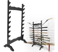 DZZTHSH Présentoir Vertical pour épées - Support de Sol à Plusieurs Niveaux pour diverses épées et Armes Longues - Supports pour épées de samouraï pour Le Rangement