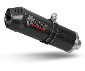 E.002.L3C - Silencieux Echappement Mivv OVAL Carbone BENELLI LEONCINO (17>)