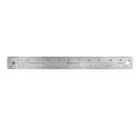 [E-10415 00] WESTCOTT Règle en métal avec dos en liège, longueur: 300 mm