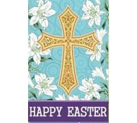 E 12 X18 Inches Own Drapeau De Jardin Double Face, Drapeau Ufs De Lapin Mignons, Joyeux Pâques, Printemps Drapeau Haute Qualité ""Nipseyteko