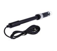 E-201-C Électrode de pH, électrode en verre rechargeable avec boîtier en plastique, plage de mesure 0-14 pH, résistance à la température 0-60 °C, temps de réponse rapide ≤ 1 min pour l'industrie et la