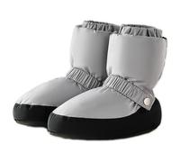 E-ALLDIR Bottes de Ballet Chaudes - Bottines de Ballet Thermiques avec Boucle de Cheville réglable, Semelle antidérapante en PVC, Doublure en Coton de Soie 80 g