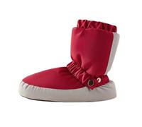 E-ALLDIR Bottes de Ballet Chaudes - Bottines de Ballet Thermiques avec Boucle de Cheville réglable, Semelle antidérapante en PVC, Doublure en Coton de Soie 80 g