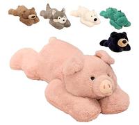 E-ALLDIR Weighted Anxiety Dinosaur Plush Teddy Bear pour l'Anxiété, Stuffed Animal Dinosaur, 35/55/75cm, Jouet Doux pour Enfants