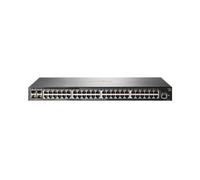 E Aruba 2930F 48G 4SFP - Commutateur - C3 - Géré - 48 x 10/100/1000 + 4 x Gigabit SFP - flux d'air côte à côte - Montable sur rack
