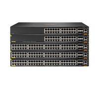 E Aruba 6200M 36G 12SR5 Class6 PoE 4SFP+ Switch - Commutateur - distance max. d'empilage de 10 km - C3 - Géré - 36 x 10/100/1000 (4PPoE) + 12 x