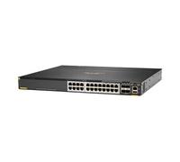 E Aruba 6300M - Commutateur - C3 - Géré - 24 x 1/2.5/5/10GBase-T + 4 x 1 Gigabit / 10 Gigabit / 25 Gigabit / 50 Gigabit SFP56 (liaison
