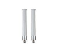 E Aruba ANT-2x2-2005 - Kit d'antenne - montable sur poteau - extérieur - 5 dBi (for 2.4 - 2.5 GHz) - omni-directionnel - blanc - pour HPE Aruba