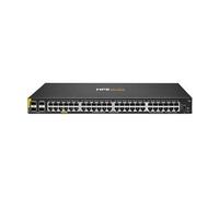 HPE Aruba Networking CX 6100 48G Class4 PoE 4SFP+ 740W Switch Gigabit Ethernet L3 Géré 48xGE PoE+ 4x10GE SFP+ Alimentation 740W, format 1U