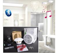 e-audio Kit Haut-Parleurs B402BL 2x15W de Plafond avec Bluetooth