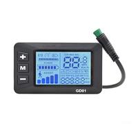 E-Bike Accessory GD01 Écran LCD compatible avec différentes tensions (24/36/48) pour une expérience de conduite améliorée